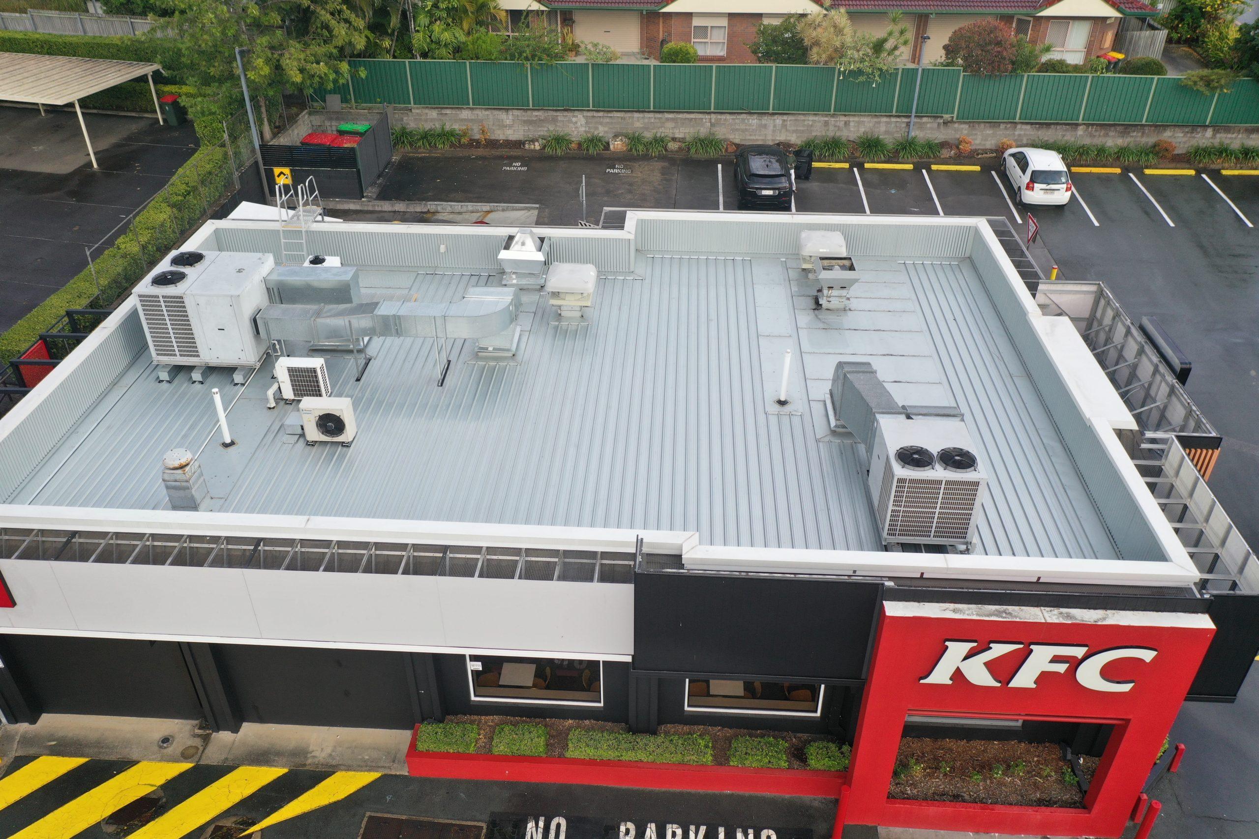 New roofing on Commercial Building