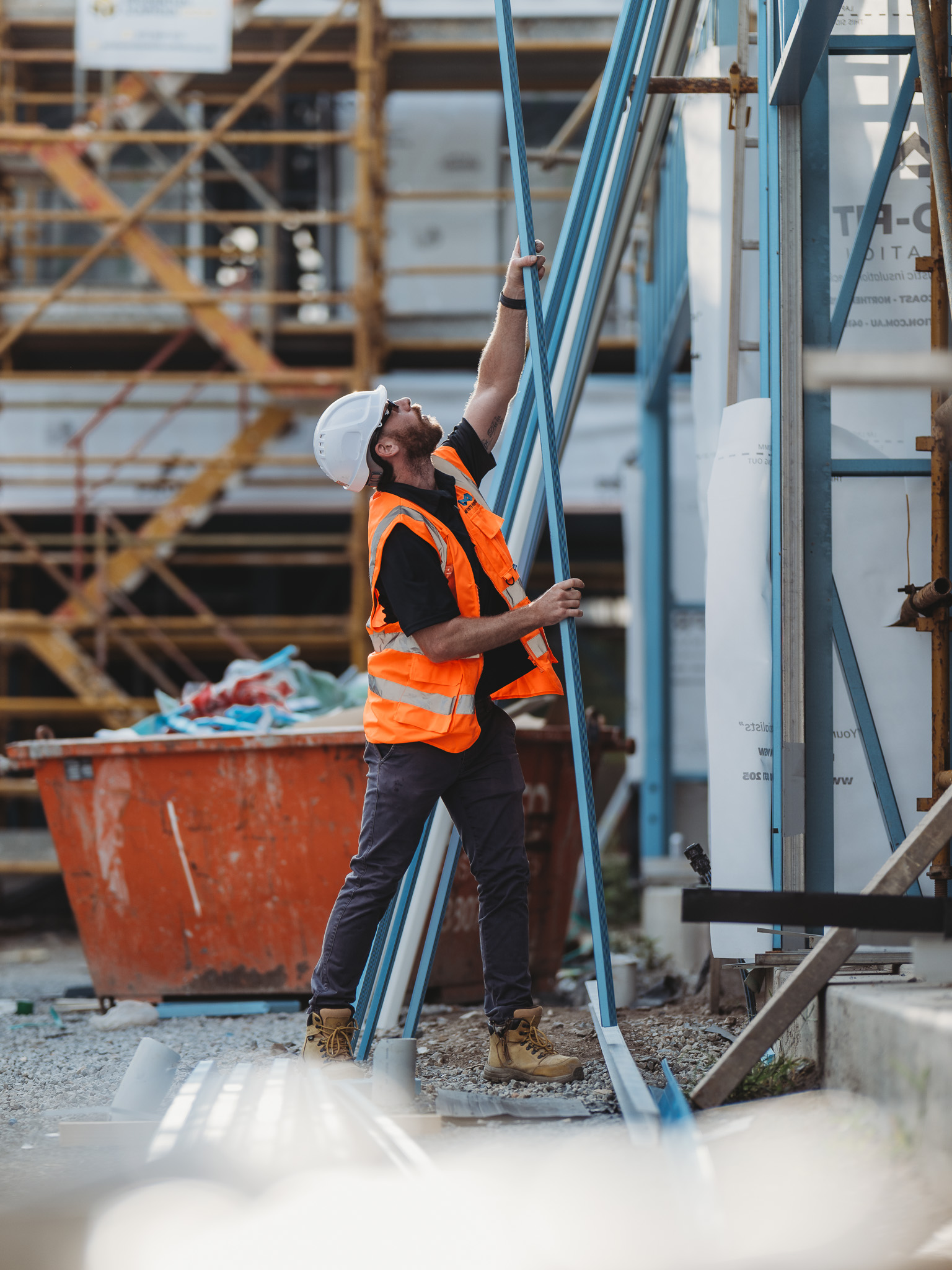 roofer working