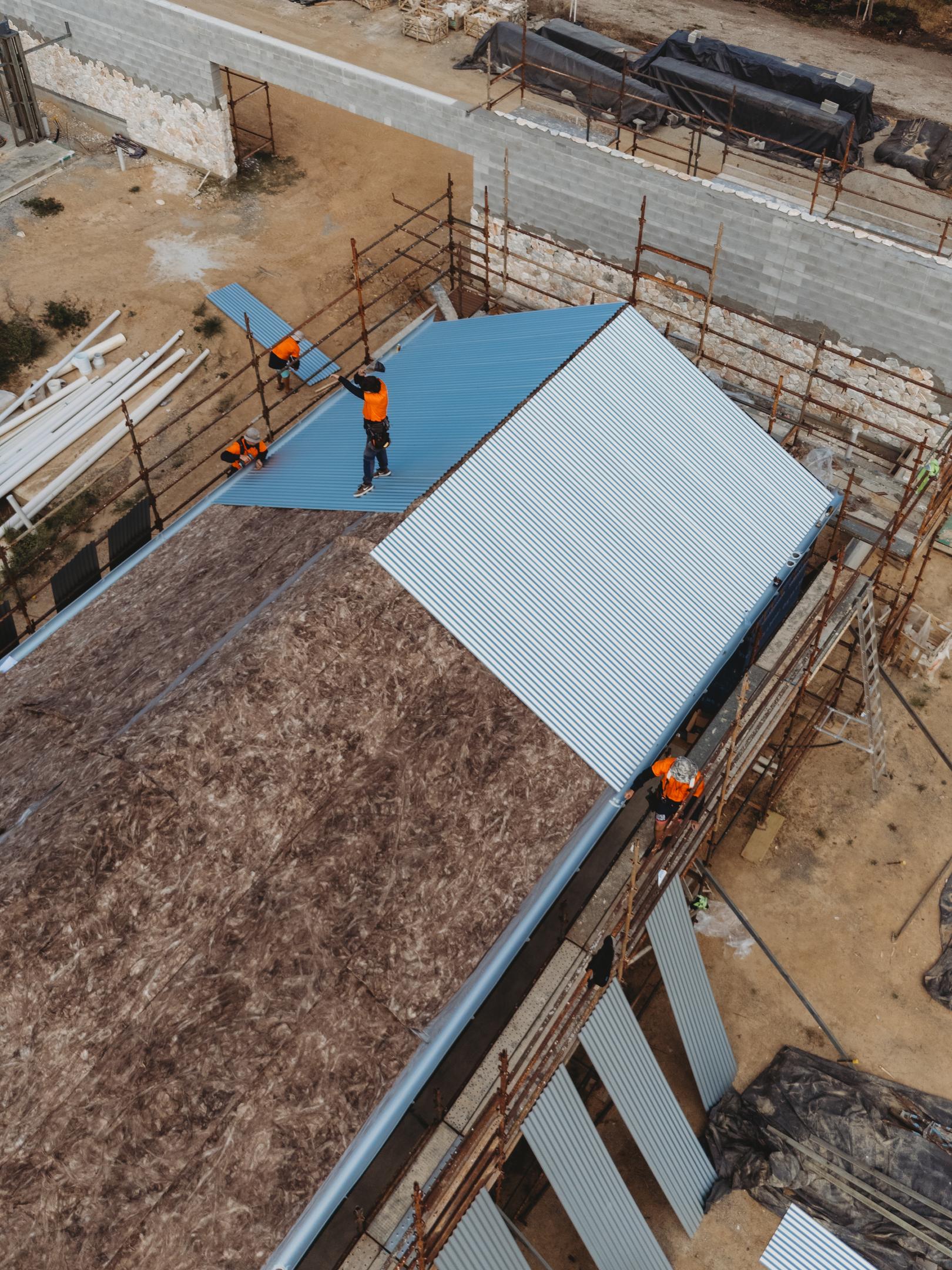 roofing system for warehouse commercial